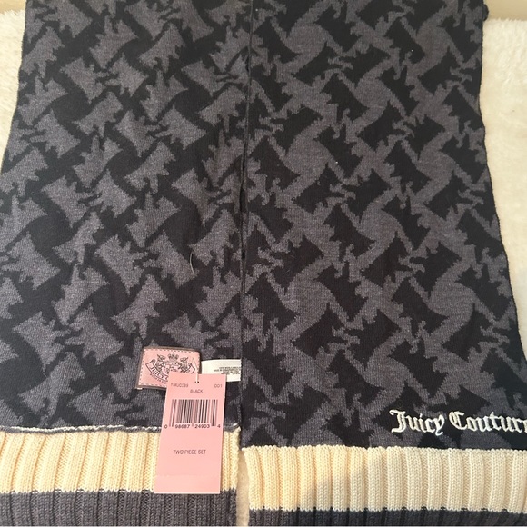 Juicy Couture Scotty Print Scarf - Y2K - Picture 4 of 11